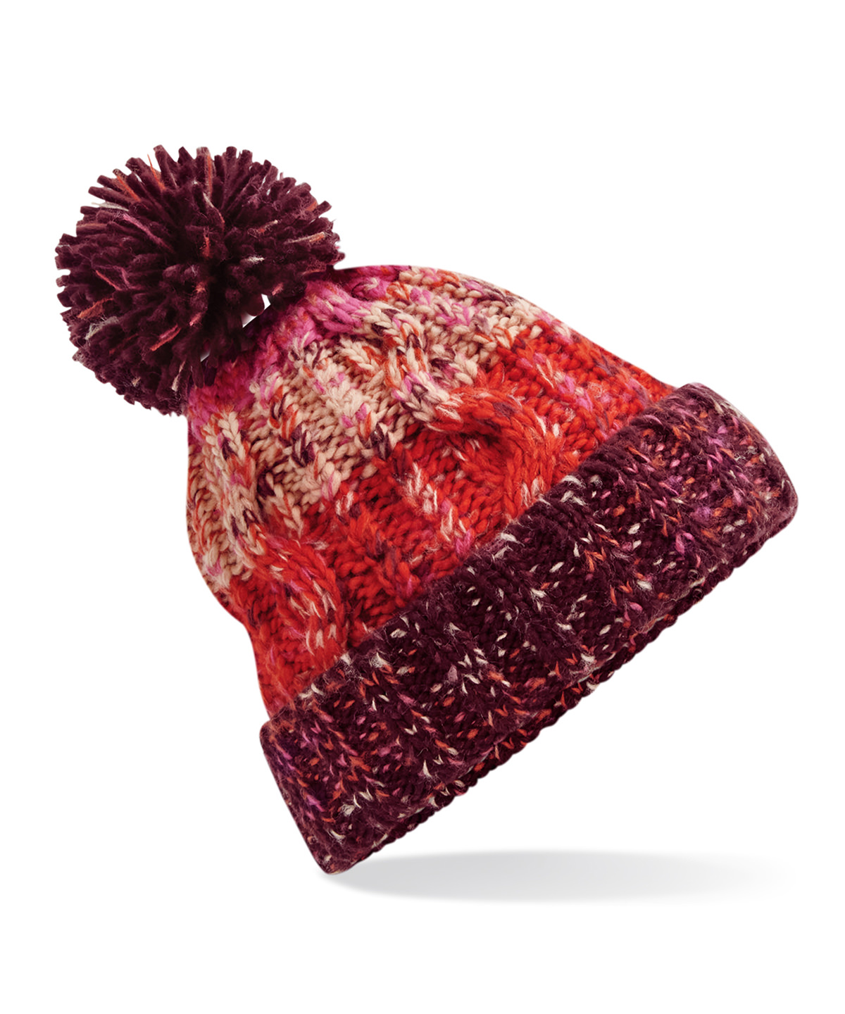 Corkscrew Pom Pom Beanie - Image 6