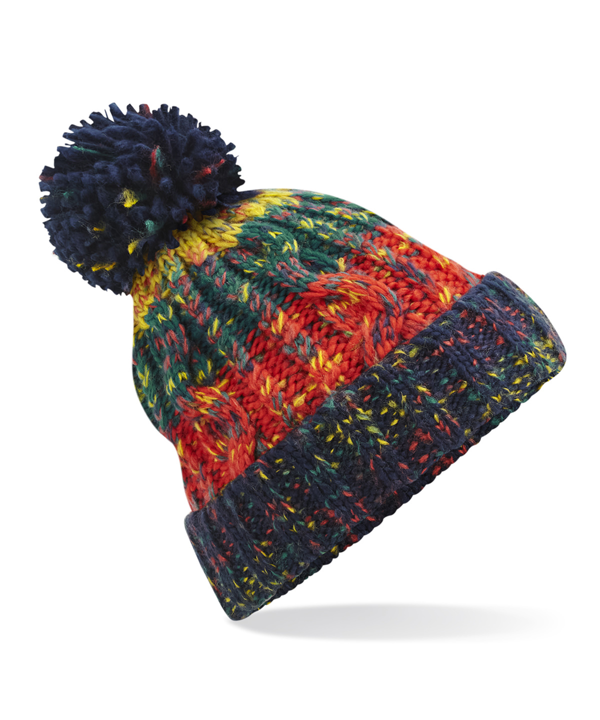 Corkscrew Pom Pom Beanie - Image 7