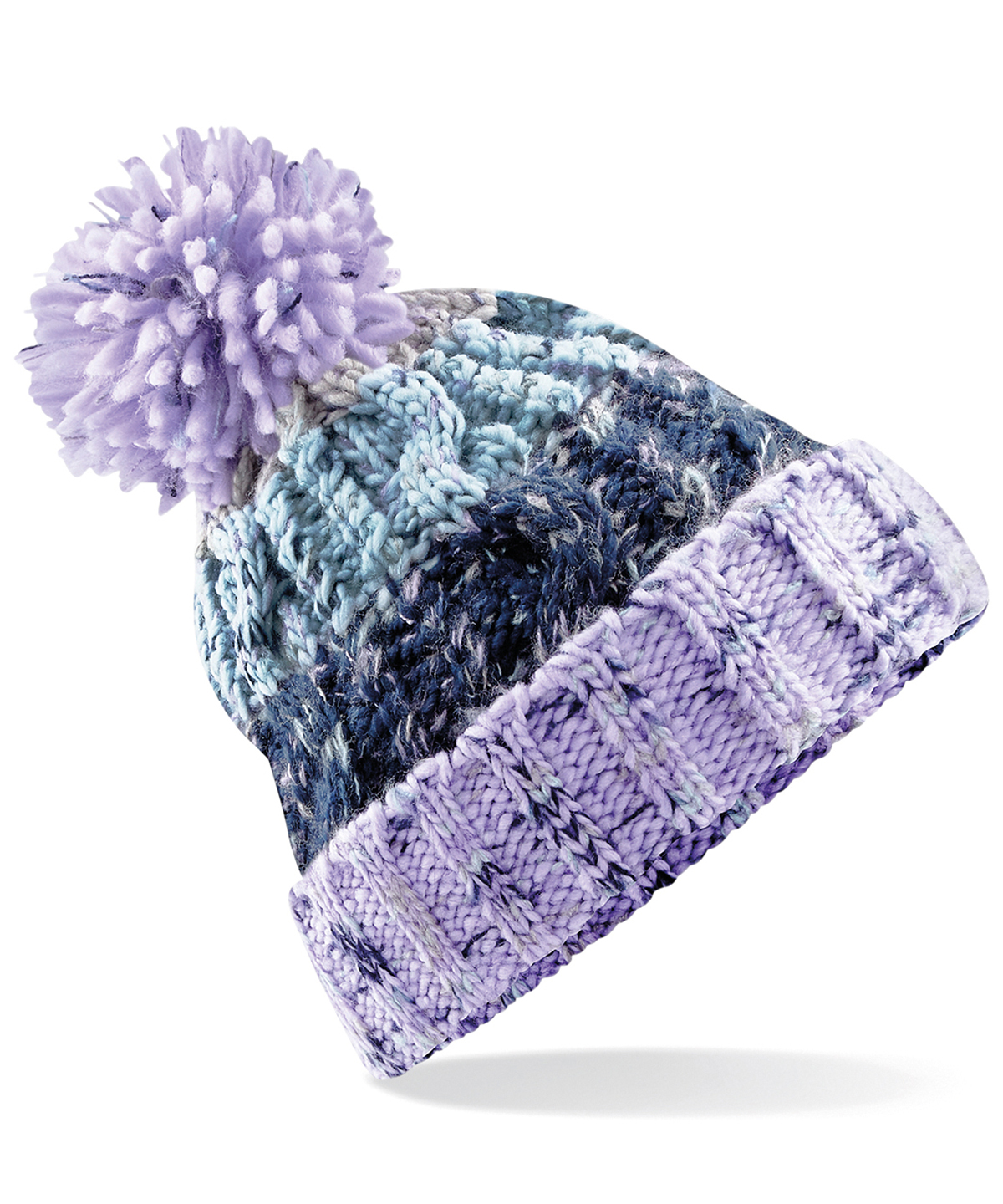 Corkscrew Pom Pom Beanie - Image 4