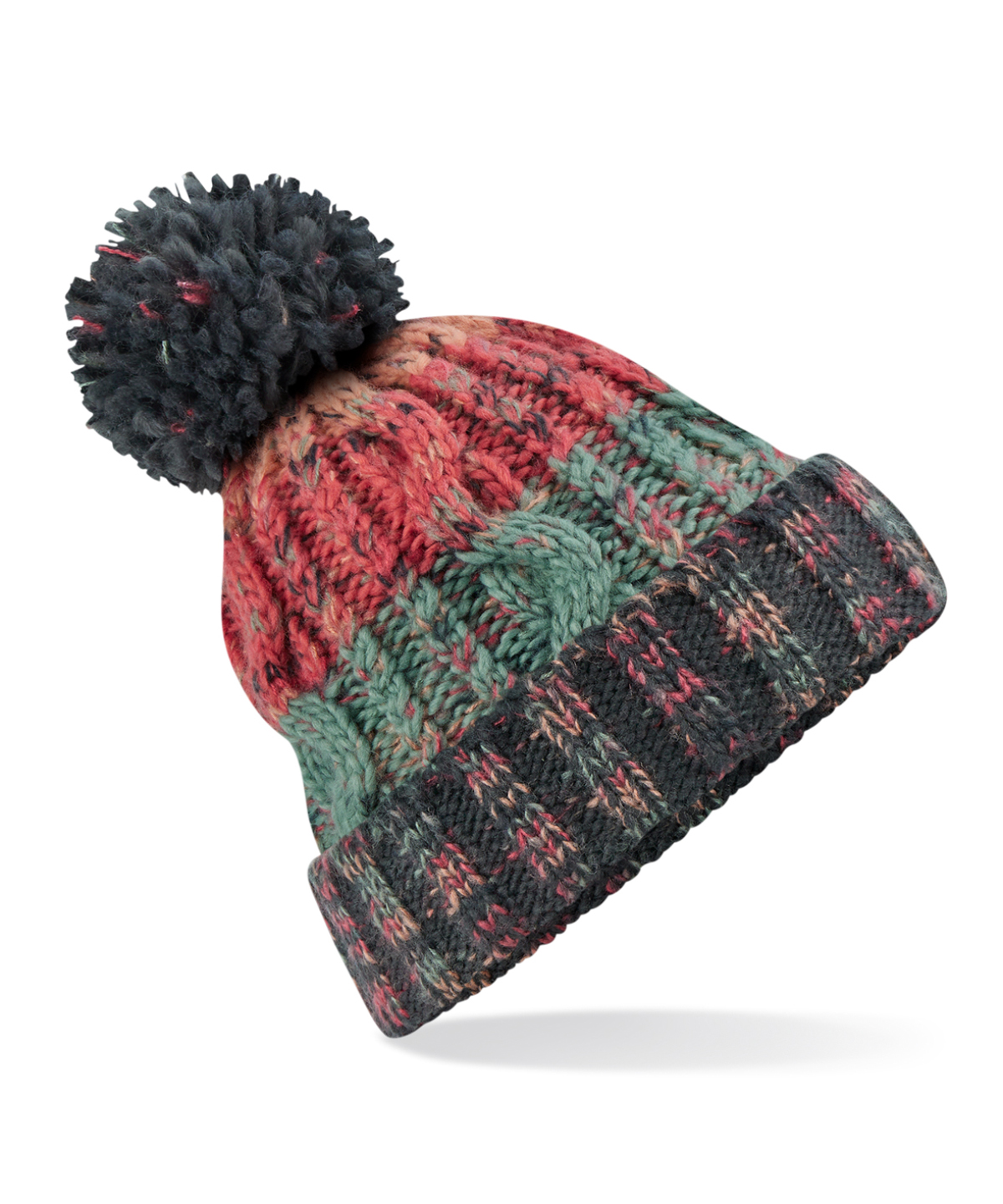Corkscrew Pom Pom Beanie - Image 5