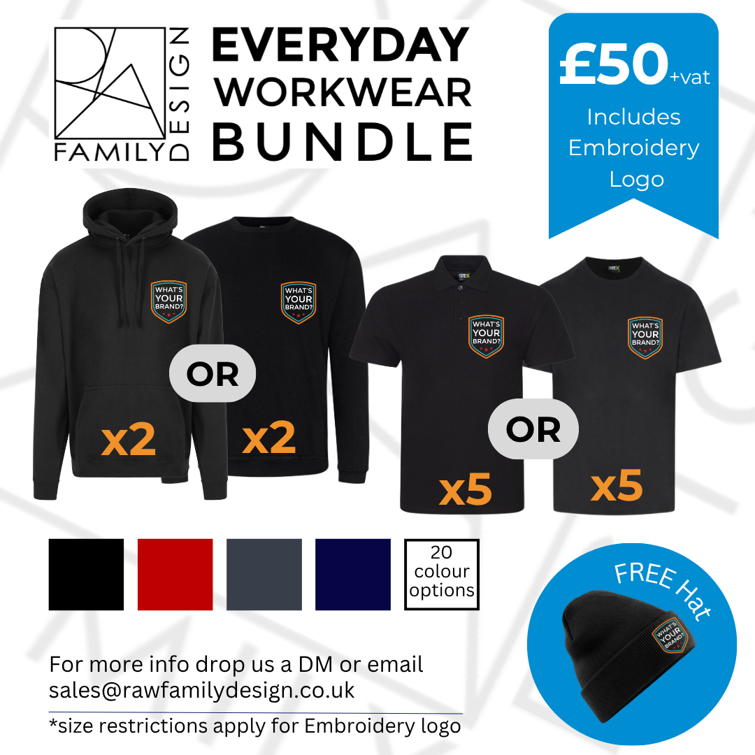 Everyday Workwear Bundle (£50+vat)